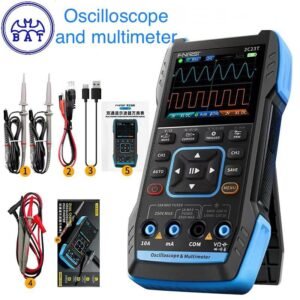 Oscilloscope and multimeter top version